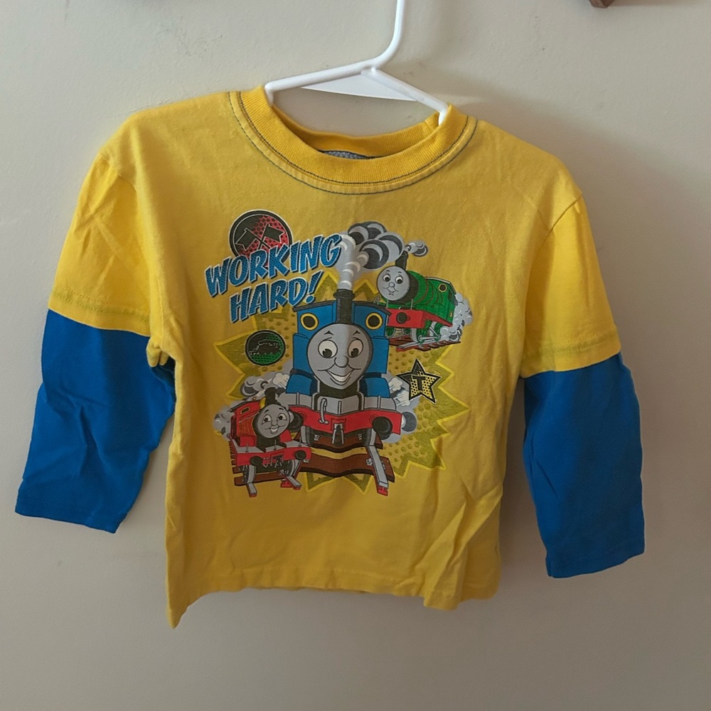 SET OF 2 - Thomas the Tank Engine Y2K Long Sleeve T-Shirts